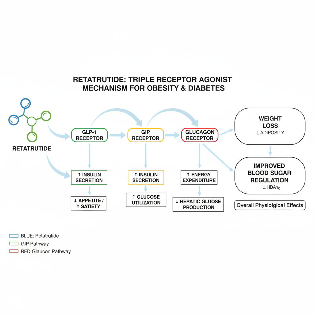 orforglipron vs retatrutide The Science Behind Retatrutide: A New Hope for Obesity and Diabetes – Prime  Lab Peptides