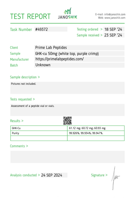 GHK-Cu – 50mg