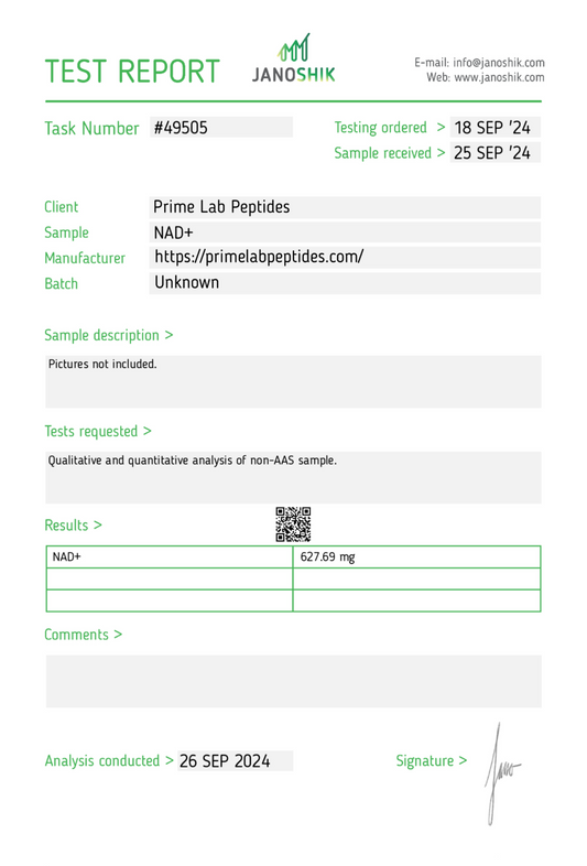 NAD+ 500mg