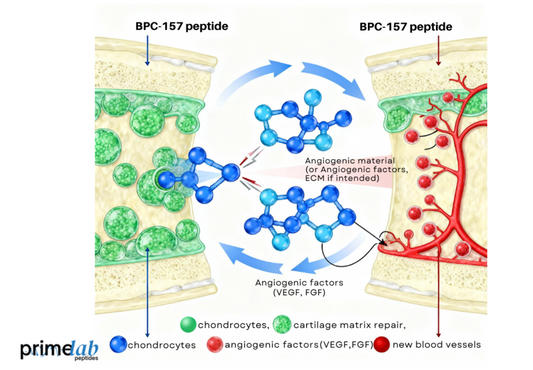 Does BPC-157 show therapeutic potential for osteoarthritis and joint degeneration