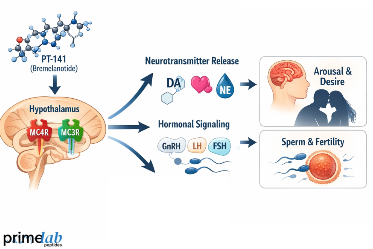How Does PT-141 Target Melanocortin Pathways in Neuroendocrine Sexual Disorders?