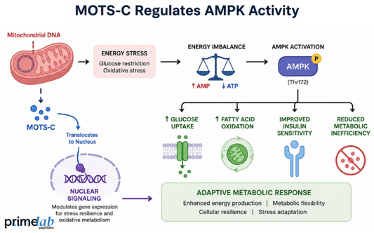Does MOTS-C Regulate AMPK Activity During Cellular Energy Stress?