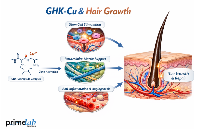 How Does Research Explain the Role of GHK-Cu in Hair Follicle Stem Cells and Hair Growth?
