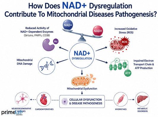 How Does NAD+ Dysregulation Contribute To Mitochondrial Diseases Pathogenesis?