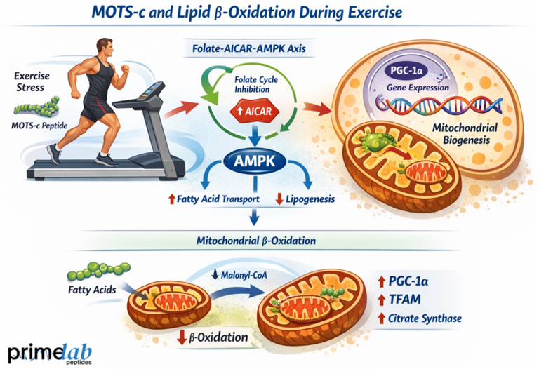 Molecular Mechanisms of MOTS-c in the Regulation of Lipid β-Oxidation During Exercise Stress