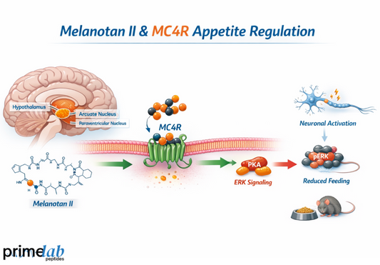 How Do Experimental Studies Use Melanotan II to Investigate MC4 Appetite Regulation?