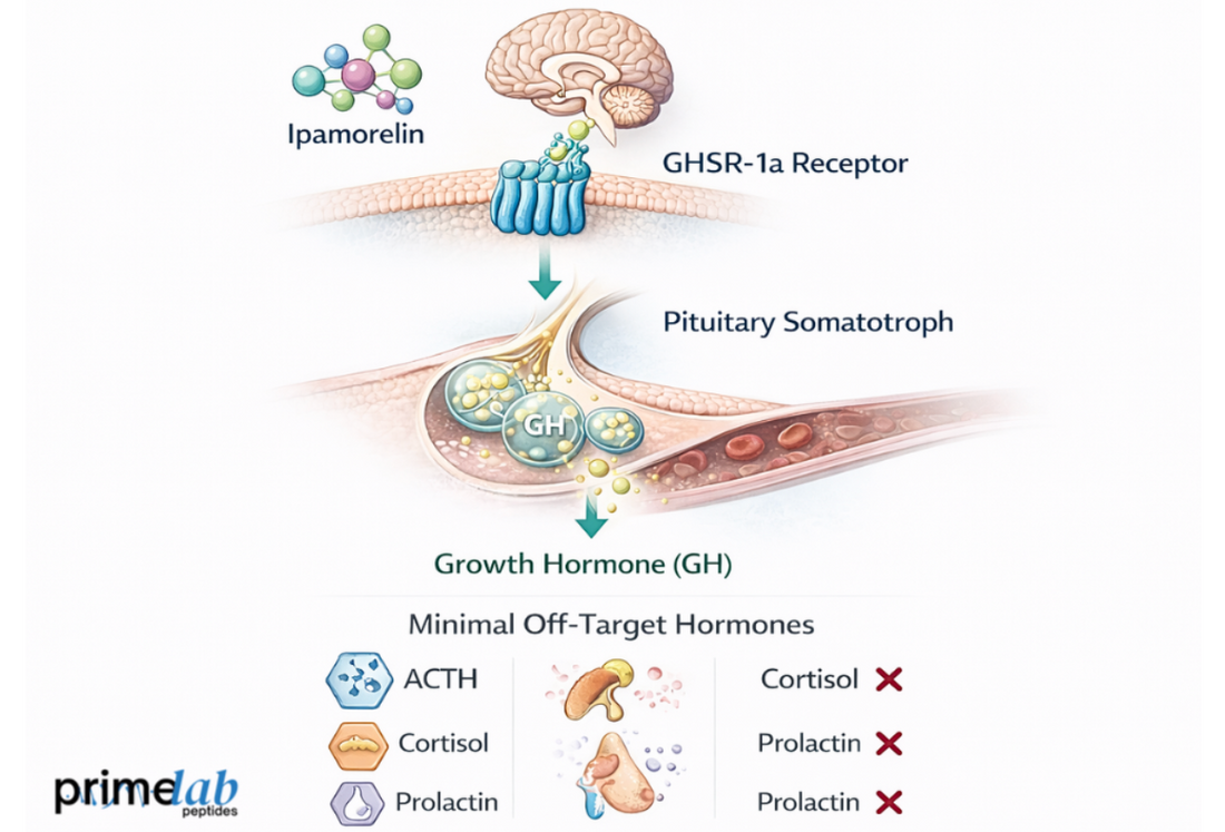 How Does Ipamorelin Achieve Targeted GH Secretion Without Off-Target Hormonal Activation?