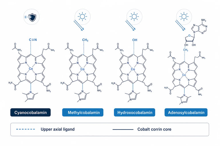 Cyanocobalamin vs Methylcobalamin: B12 Chart (2026)