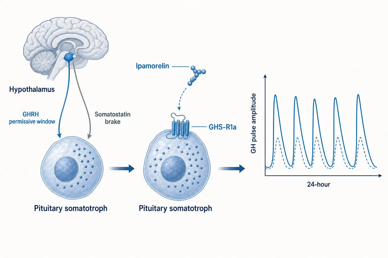 Ipamorelin Mechanism: GH Pulses Explained (2026)