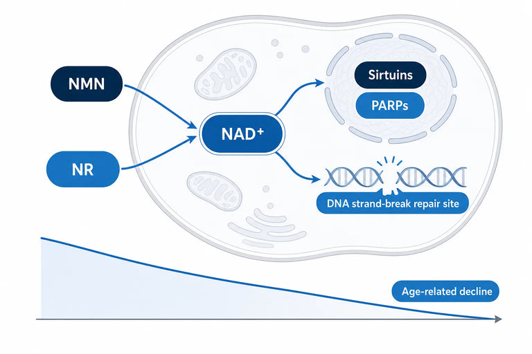 NAD+ vs NMN: Key Differences Explained (2026)