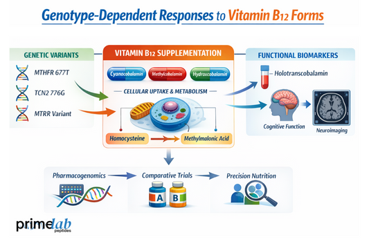 How Do Genetic Variants Influence Responses to Different Vitamin B12 Forms in Clinical Trials?