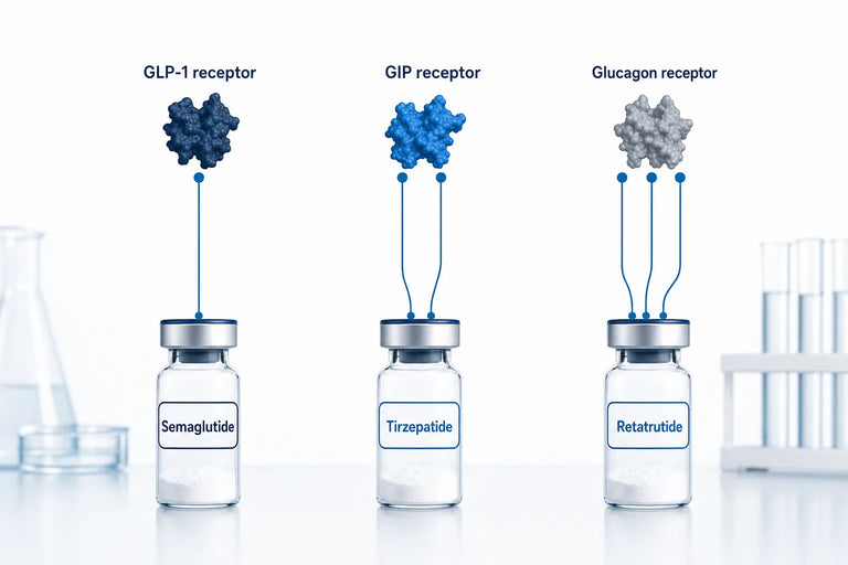 Semaglutide vs Tirzepatide vs Retatrutide (2026)
