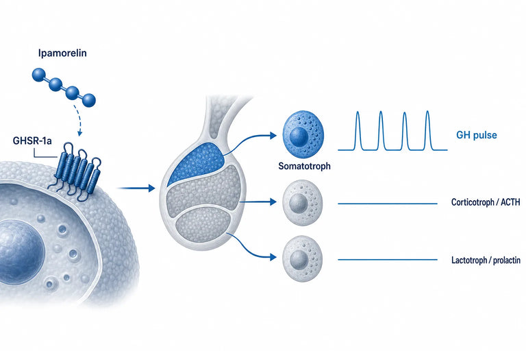 Ipamorelin: Cortisol & Prolactin Effects (2026)