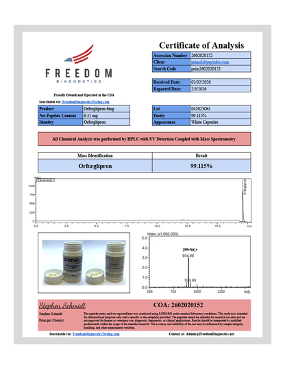 Orforglipron – 6mg