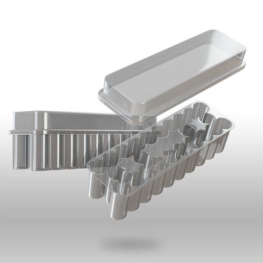 Plastic Storage Container for 24 Vials (2ml, 3ml vials)