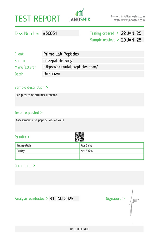 Tirzepatide – 5mg