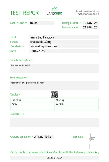 Tirzepatide – 30mg — view 2